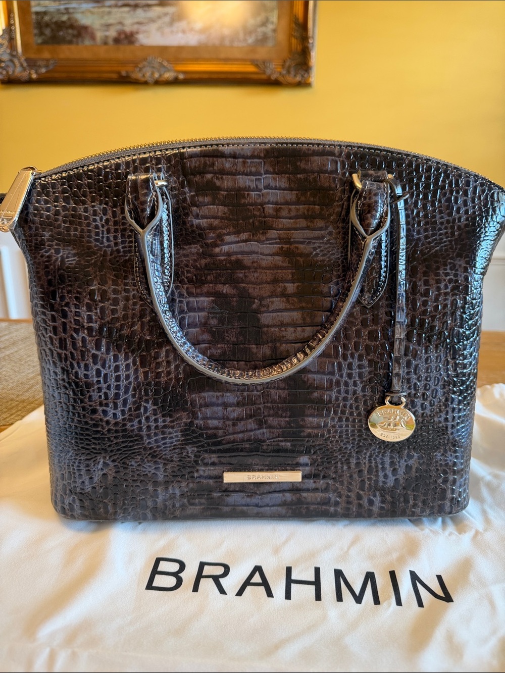 Brahmin Multi Assorted Duxbury Satchel